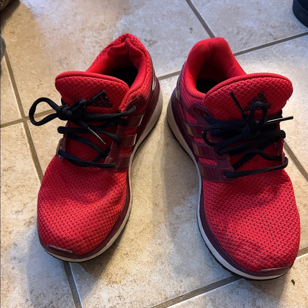 Adidas men’s sneakers 8 1/2 red